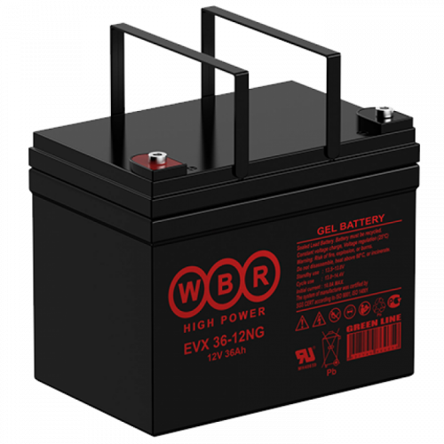 Аккумуляторная батарея WBR EVX36-12 (12В, 36Ач)